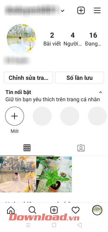 Instructions pour changer la photo de profil Instagram