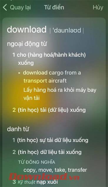 Anleitung zum Nachschlagen von Wörterbüchern auf dem iPhone in der Suchleiste (Spotlight)