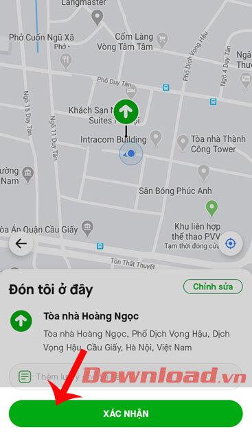 Instructions pour installer et appeler une voiture sur Gojek