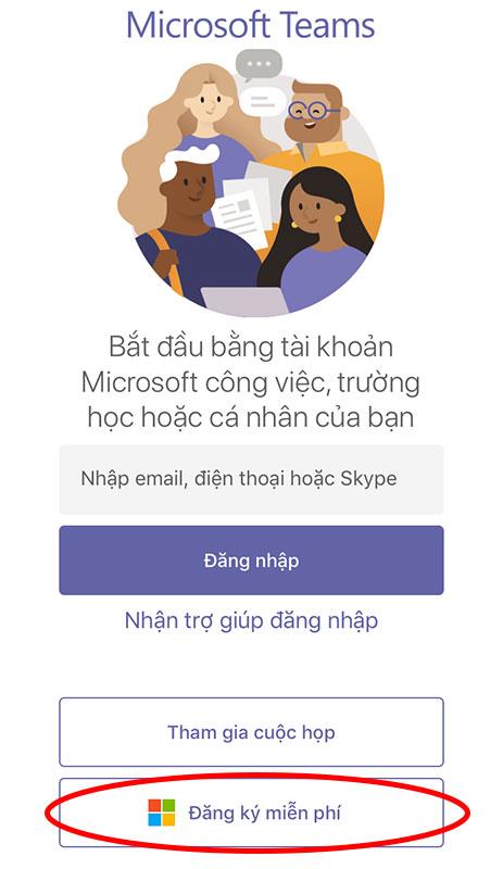 Instructions for installing and registering Microsoft Teams on your phone