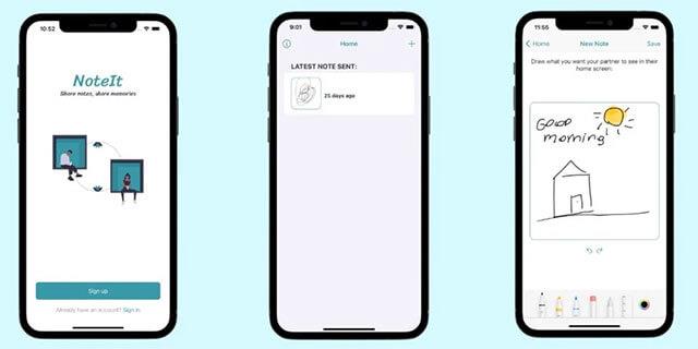 NoteIt アプリケーション - iPhone でメモを同期する方法