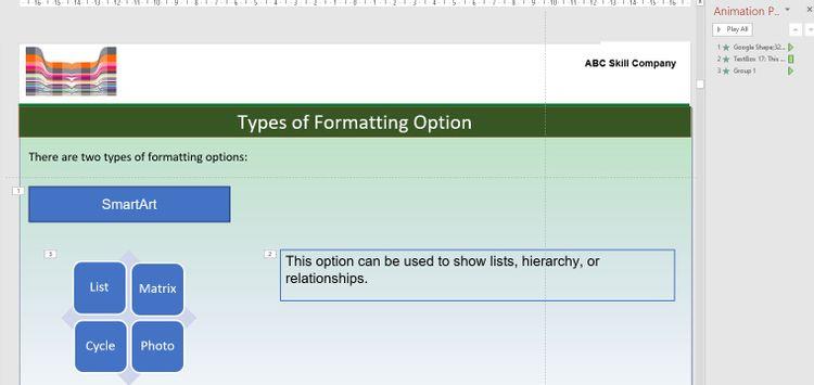 How to create teaching modules using Microsoft PowerPoint