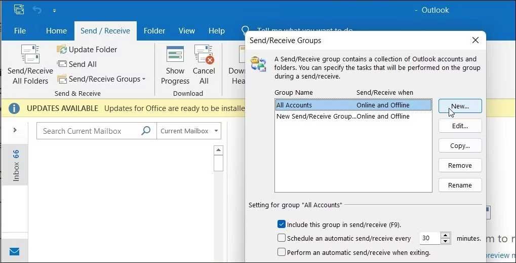 Cara memperbaiki kesalahan Outlook 0x800CCC90 saat menerima email di Windows