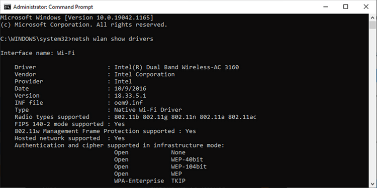 Bagaimana untuk menukar daripada 2.4GHz kepada 5GHz dalam Windows 10