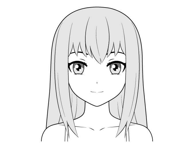 Drawing Anime: How to draw simple anime characters