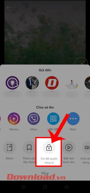 Instructions pour masquer les vidéos publiées sur TikTok