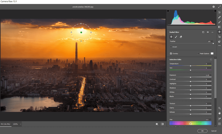 3 cara mengedit matahari terbenam di Photoshop