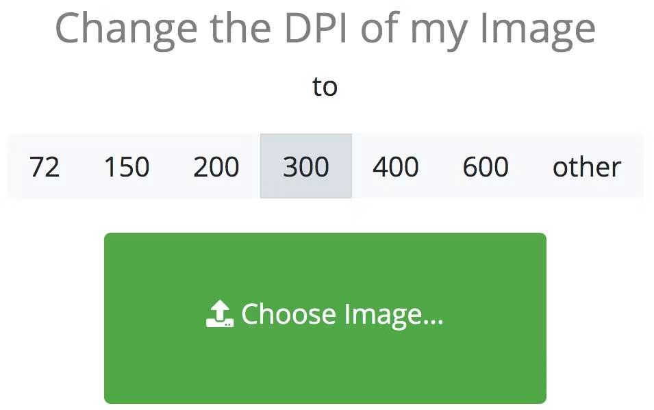 Comment changer le DPI d'une photo