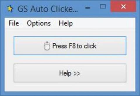 3 adımda sol fare düğmesini basılı tutmak için GS Auto Clicker nasıl kurulur