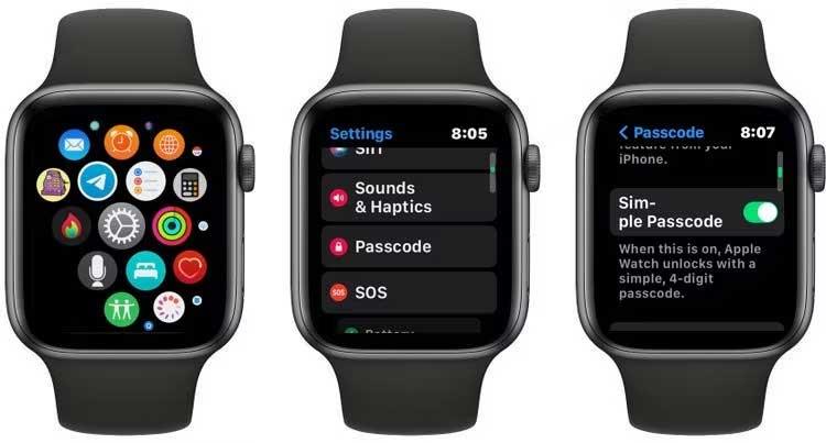 Möglichkeiten, Ihre Apple Watch privater zu machen