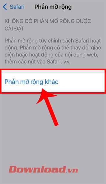 تعليمات لإضافة ملحقات Safari على iOS 15