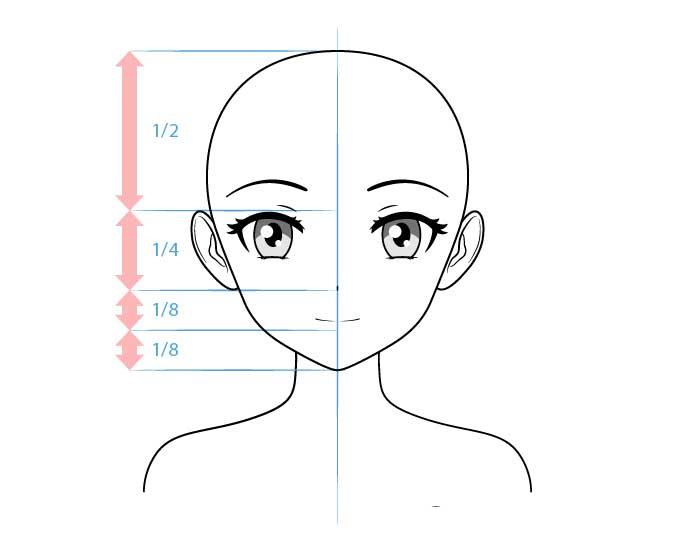 Drawing Anime: How to draw simple anime characters