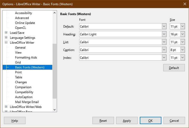 Jak skonfigurować LibreOffice Writer do pracy jak Microsoft Word