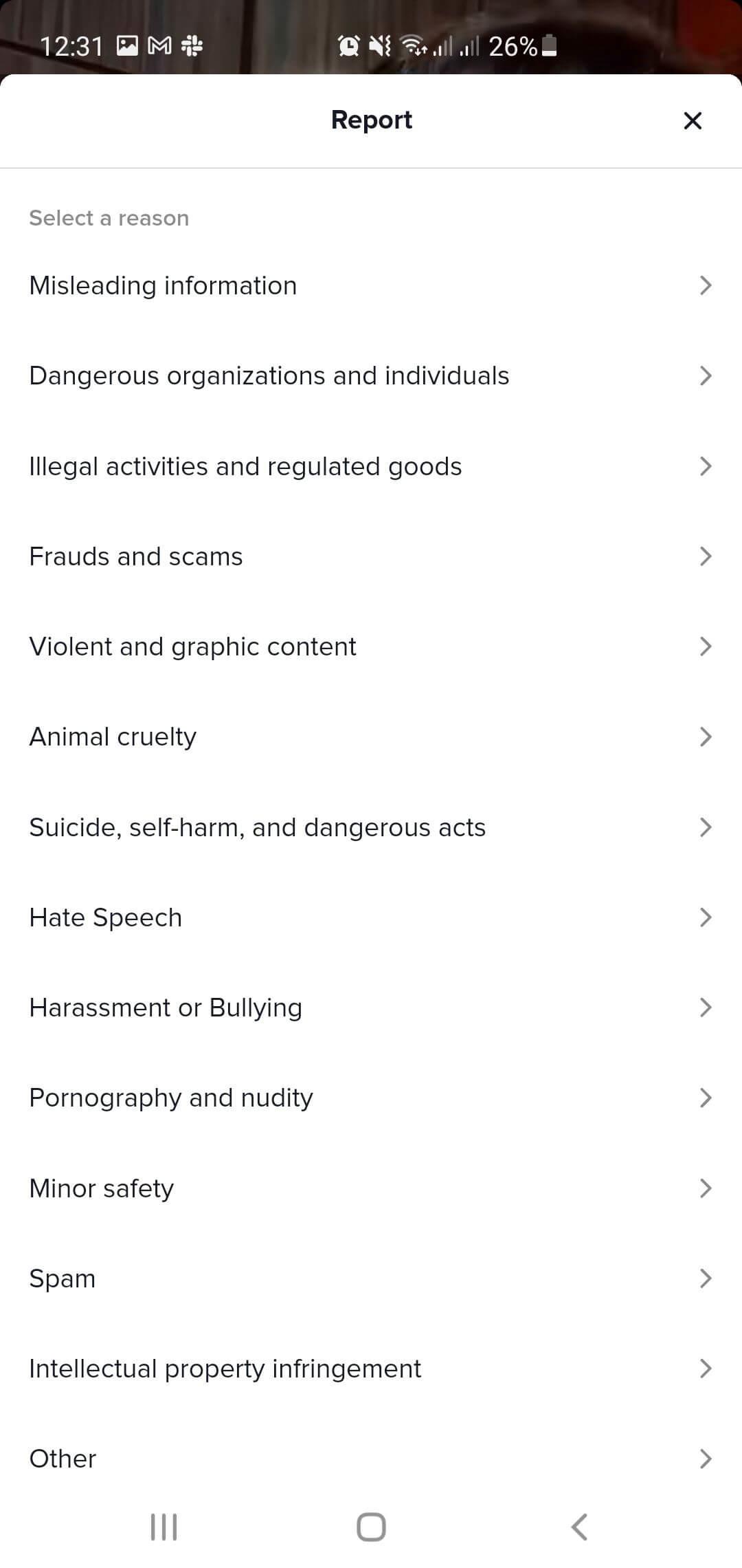 How to report accounts, videos, and comments on TikTok