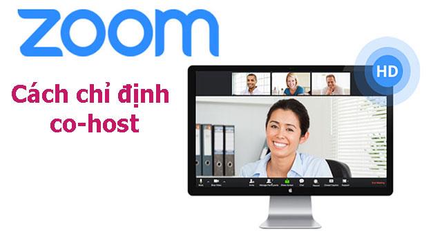 Host permissions and how to specify co-host in Zoom