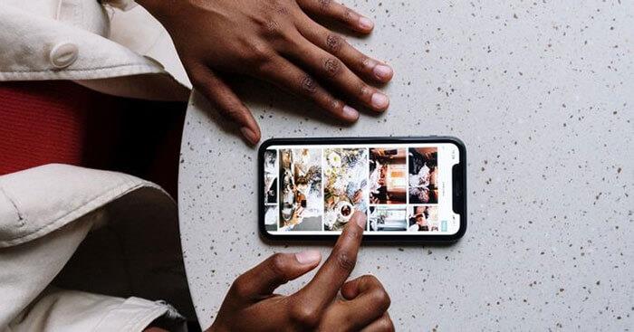 Bagaimana untuk menukar foto muka depan album pada iPhone, iPad