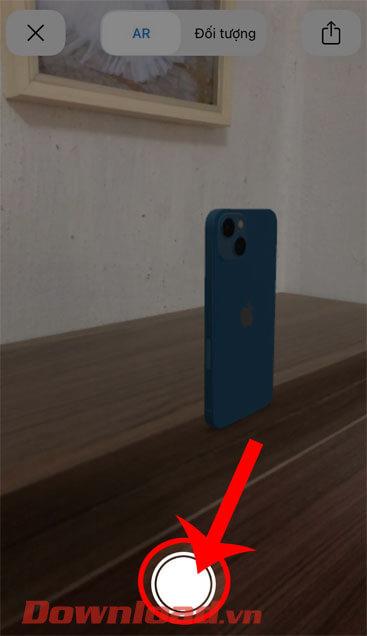 Instructions for presenting AR presentations on iPhone 13 phones