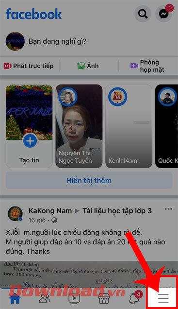 Petunjuk untuk mengaktifkan gelembung obrolan Messenger di iPhone