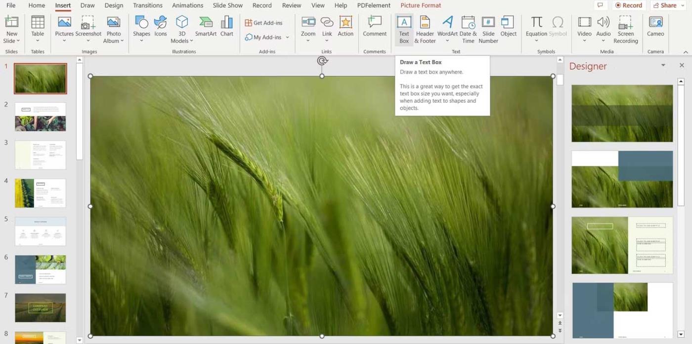 How to rotate text and pictures in Microsoft PowerPoint