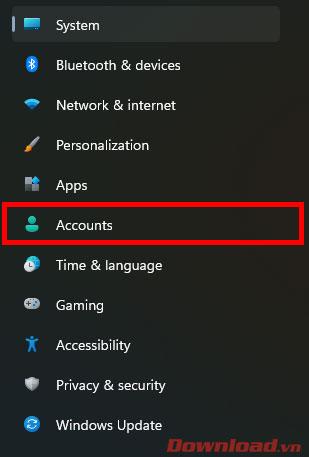 Instructions for deleting or changing PIN on Windows 11
