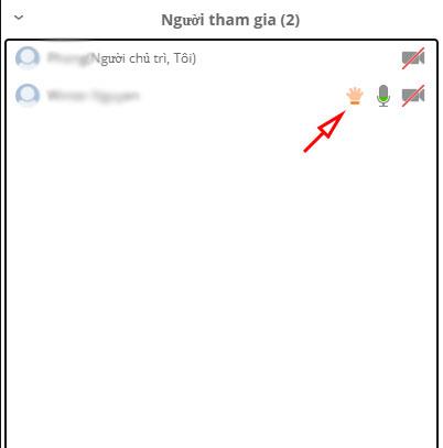 Instructions pour lever la main pour parler dans Zoom