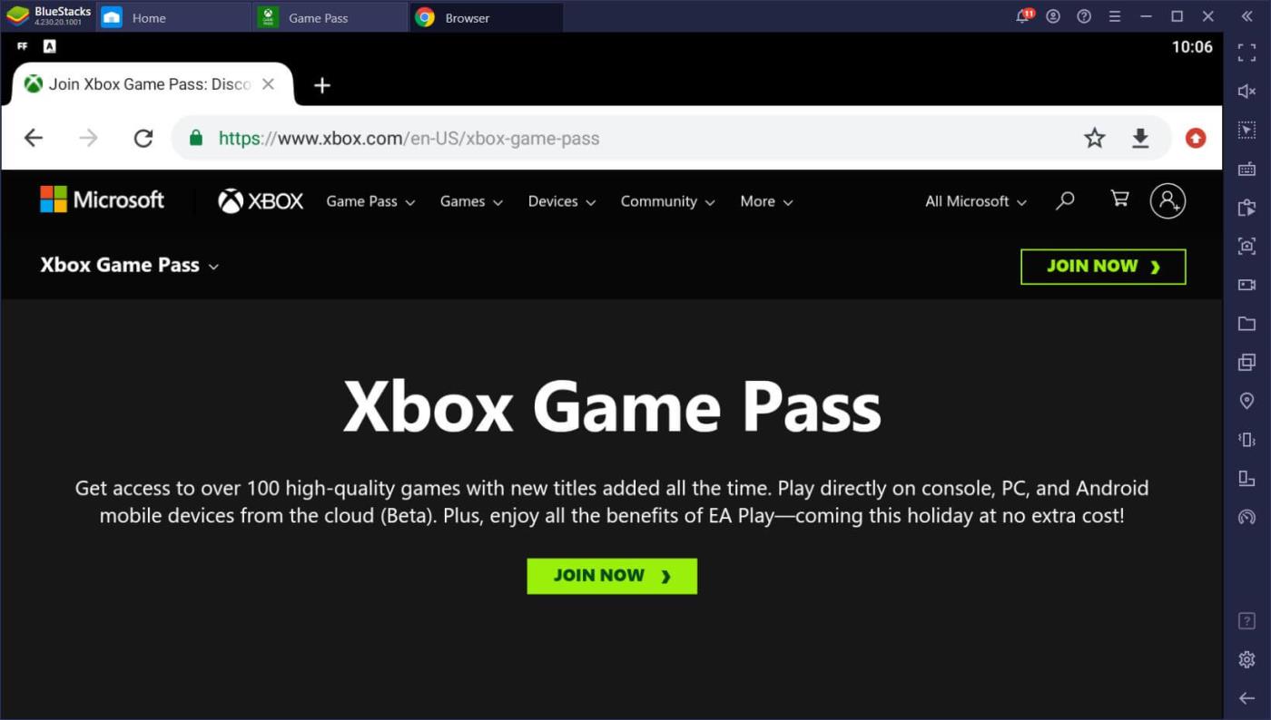 Comment jouer à des jeux Xbox sur PC avec BlueStacks et xCloud