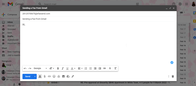 Comment envoyer un fax depuis Gmail