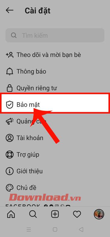 Instructions pour se déconnecter du compte Instagram à distance