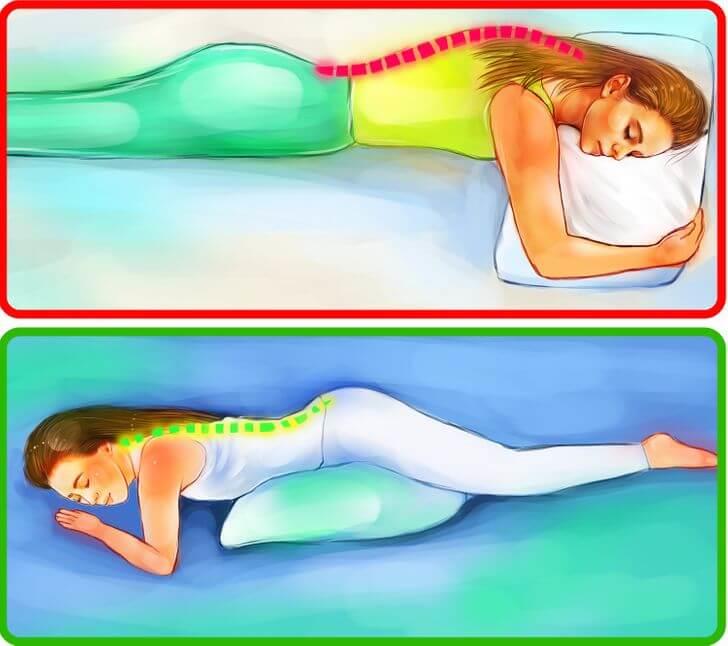 Advantages and disadvantages of 6 sleeping positions