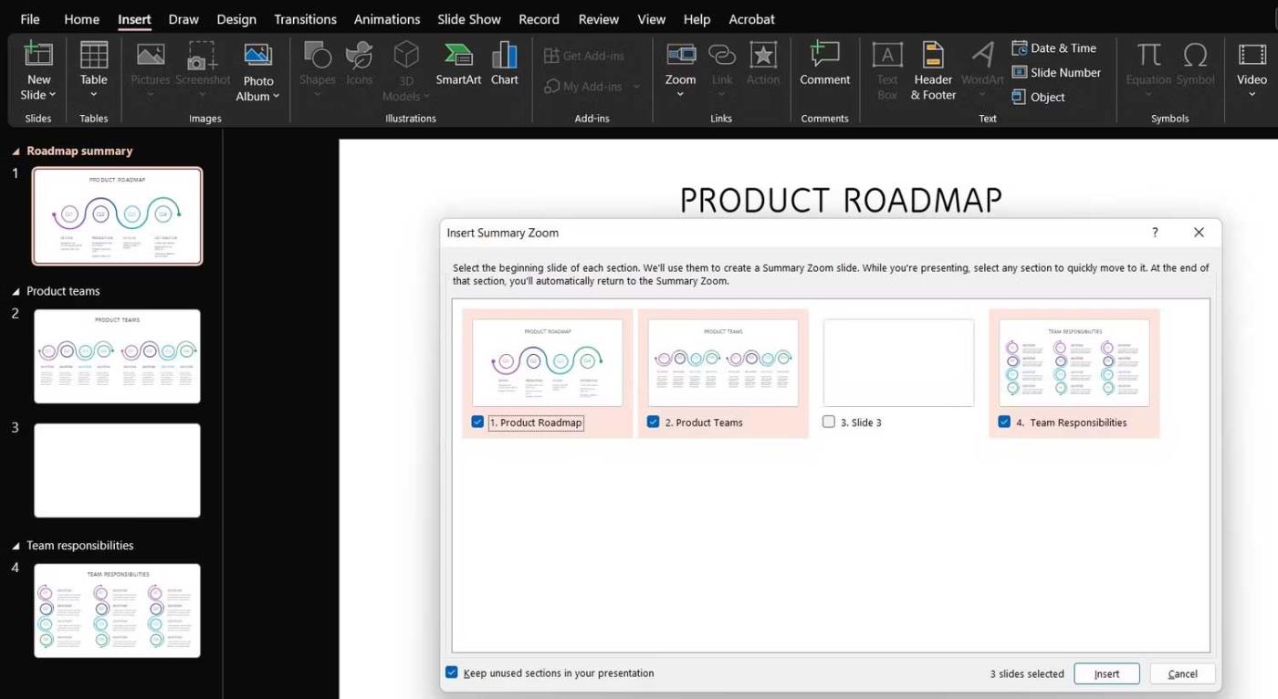 Comment utiliser l'effet Zoom dans PowerPoint