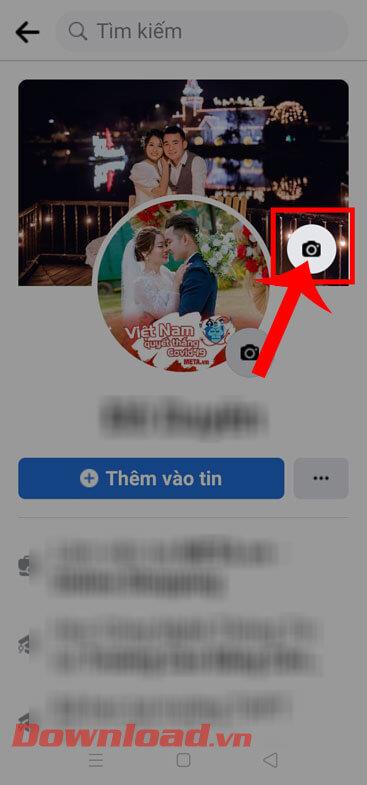 Instructions for creating a cover photo group on Facebook