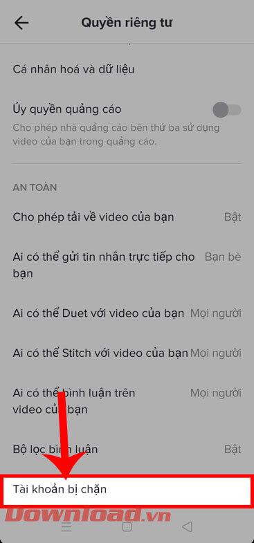 Instructions pour bloquer et débloquer des comptes sur TikTok