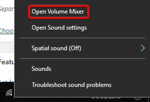 How to increase volume in Windows 10