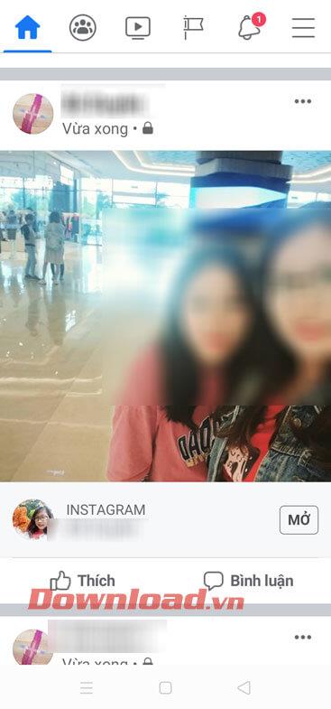 Instructions pour publier des photos d'Instagram sur Facebook en même temps