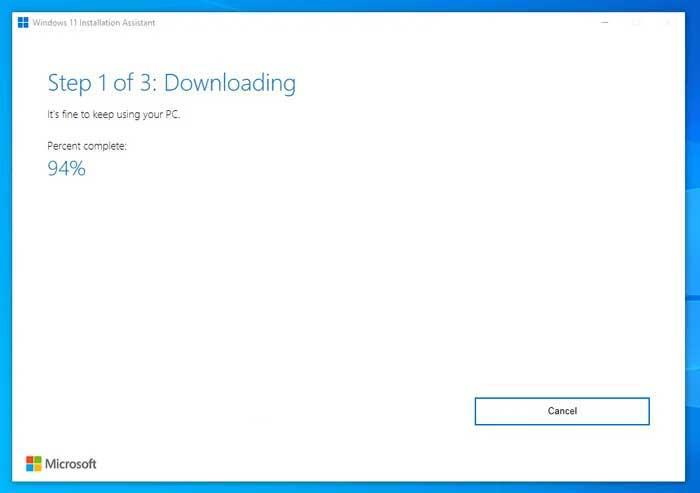 So verwenden Sie den Windows 11-Installationsassistenten zur Installation von Windows 11