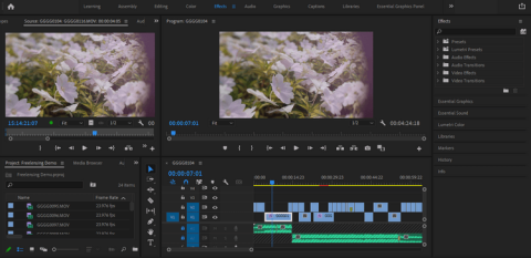 Comment utiliser les effets dans Adobe Premiere Pro