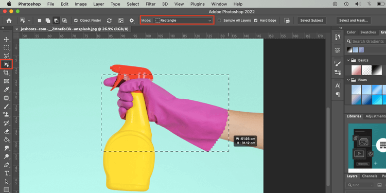 Comment changer la couleur d'un objet dans Photoshop