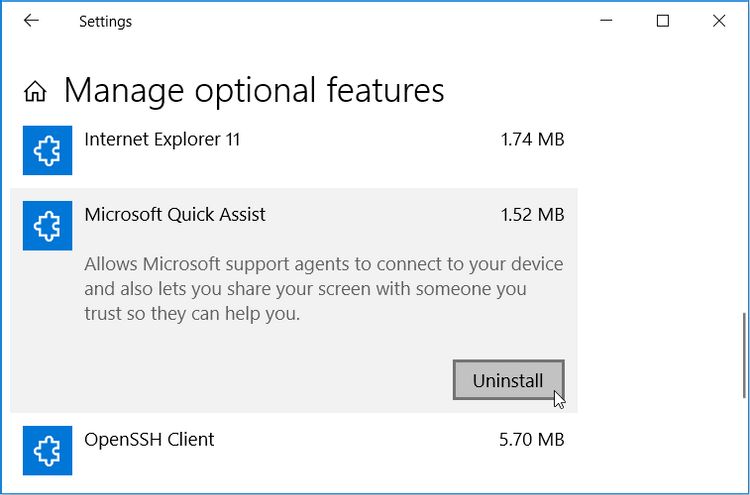 Bagaimana untuk membetulkan ralat Windows Quick Assist tidak berfungsi