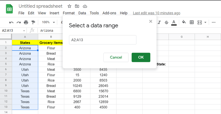 How to use the FILTER function in Google Sheets