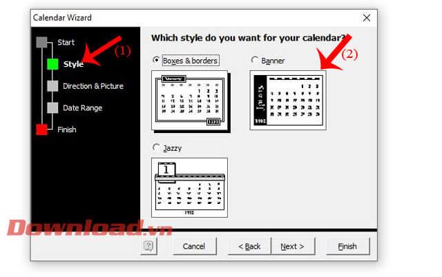 Instructions pour créer un calendrier sur Microsoft Word