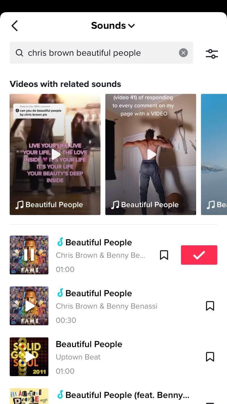 Comment créer des vidéos TikTok en utilisant les modèles disponibles