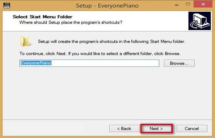 Instructions pour installer le logiciel Everyone Piano