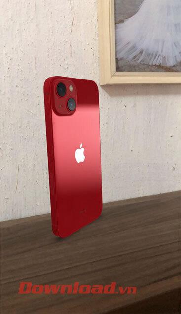 Instructions for presenting AR presentations on iPhone 13 phones