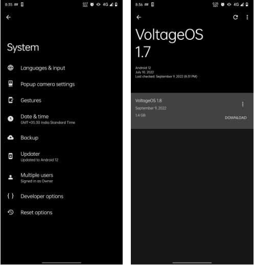 So aktualisieren Sie ein benutzerdefiniertes ROM auf Android