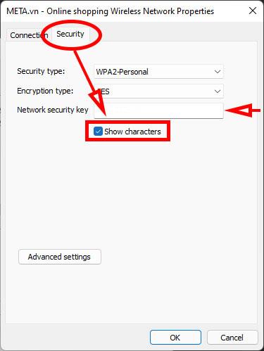 How to review wifi password on Windows 11