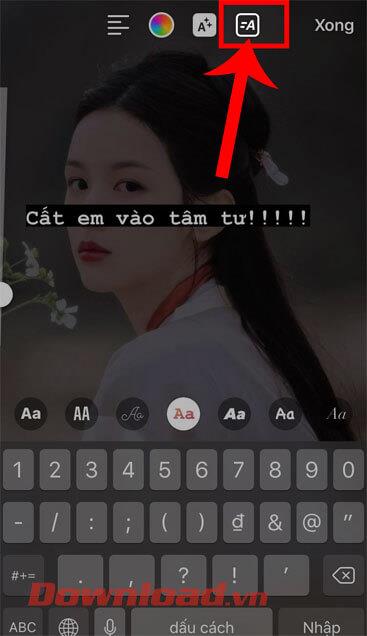 Instruções para criar texto de fundo preto extremamente quente no TikTok