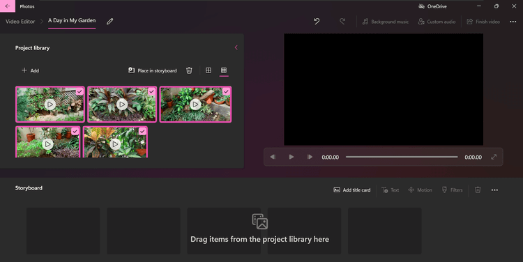 How to create videos using the Photos app on Windows 11