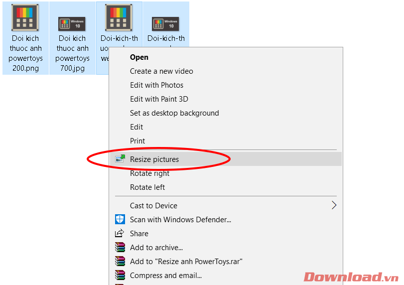تعليمات لتغيير حجم الصور بسرعة كبيرة باستخدام Microsoft PowerToys
