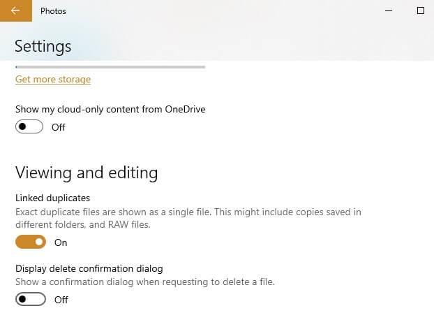 关闭 OneDrive 选项