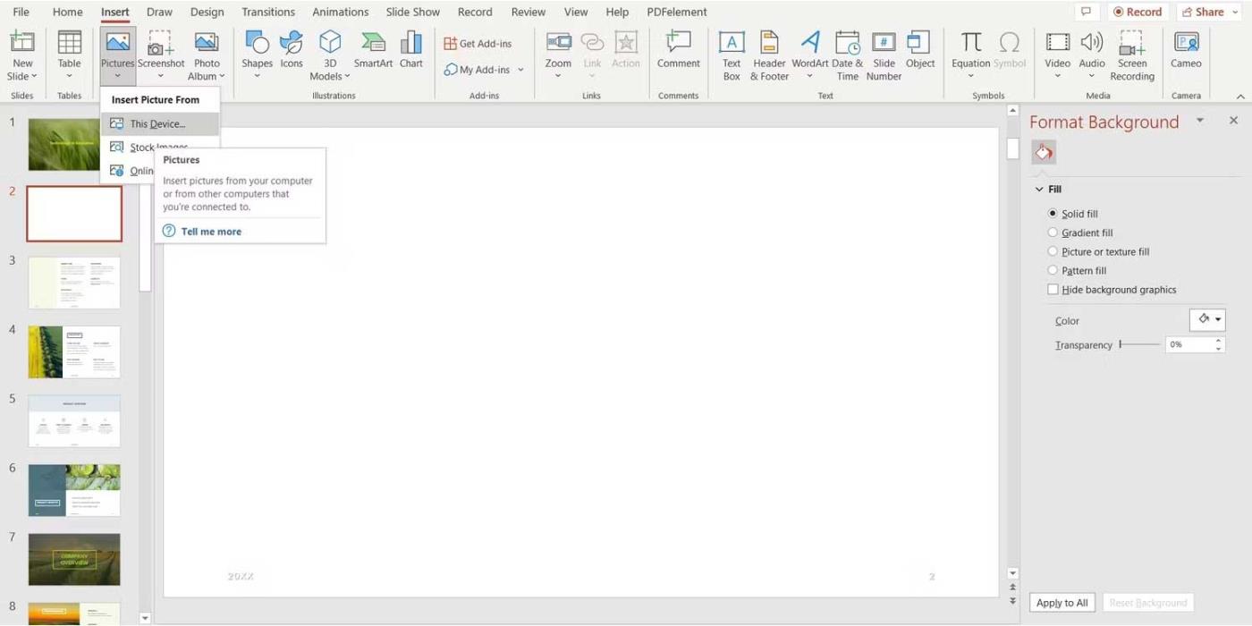 Bagaimana untuk memutar teks dan gambar dalam Microsoft PowerPoint